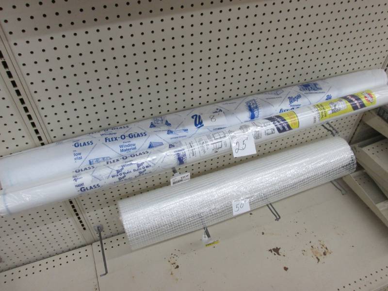 Flex-o-glass wrap, 25 and 8 roll ...