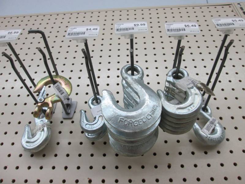 Lot of hooks...