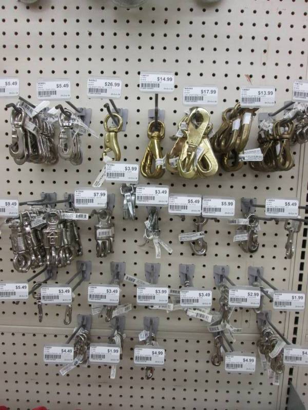 Large value lot of snap and swivel ...