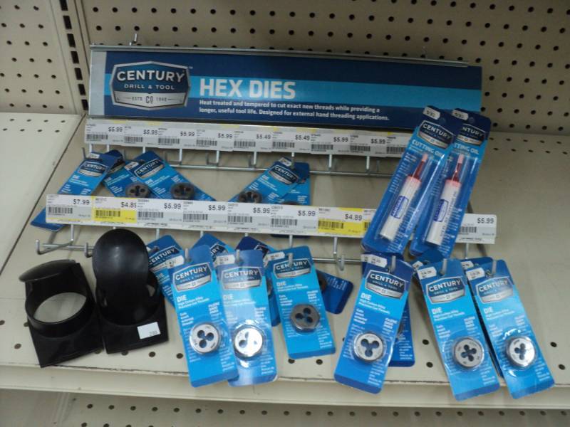 Century Hex Dies and Cutting Oils...