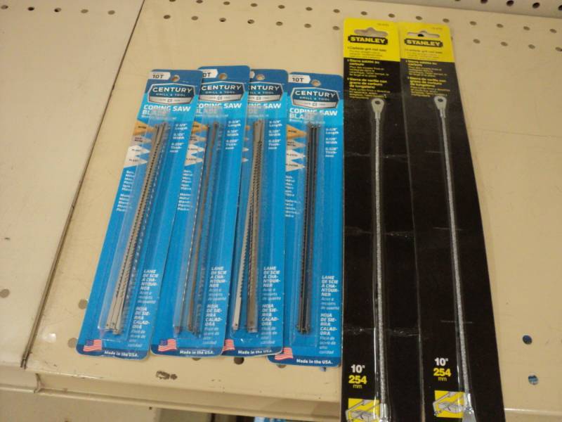 Century Coping Saw Blade Carbide G...