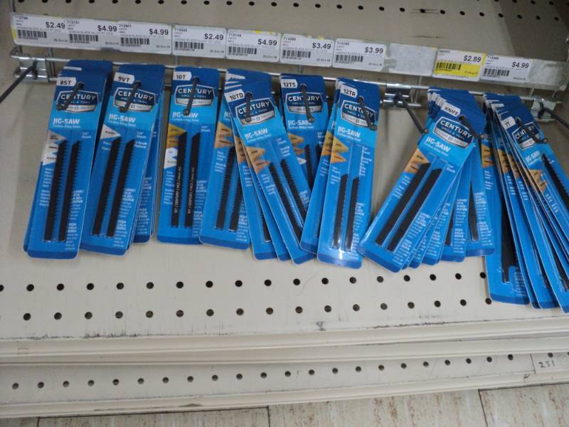 Century Jig Saws Misc. Sizes.    B...