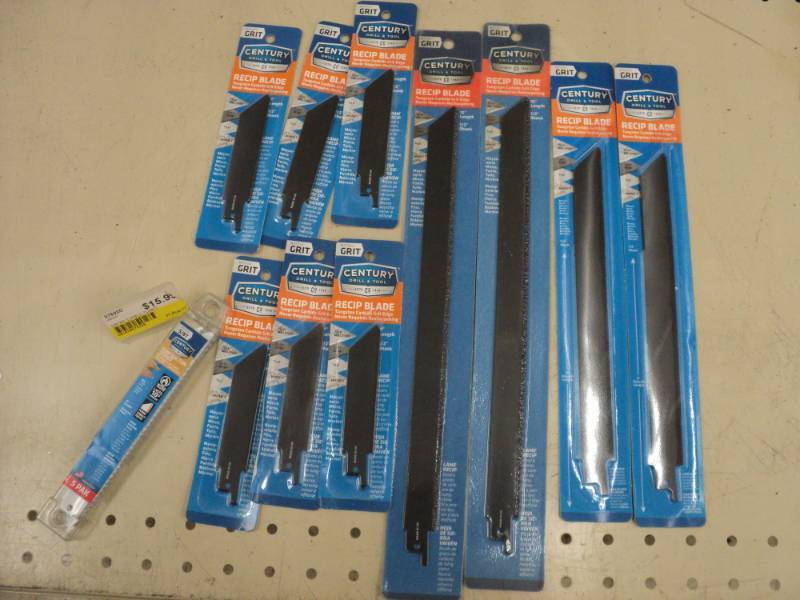 Century Recip Blade various sizes....