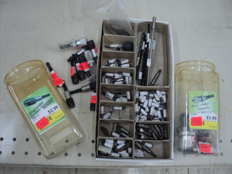 Misc. Adjustable Depth Holders.  ...