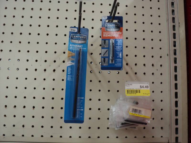 Misc.  Century Damaged Screw Remov...