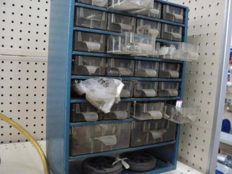 Tool Display  filled with misc. to...