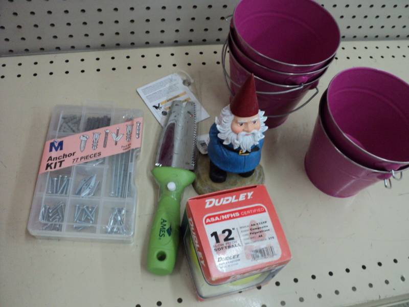 Misc.  Anchor Kit, Softball, and P...