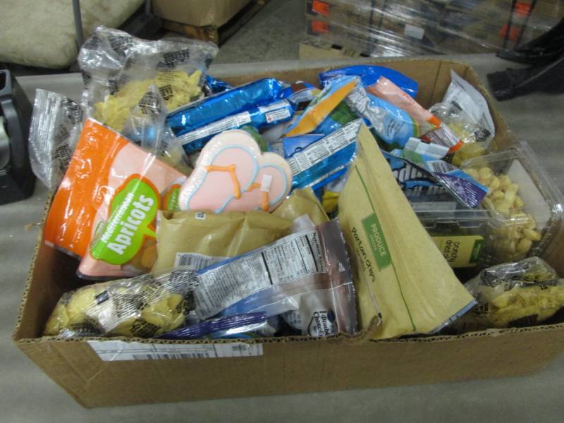 Boxes of Assorted Snacks & Food Ite...