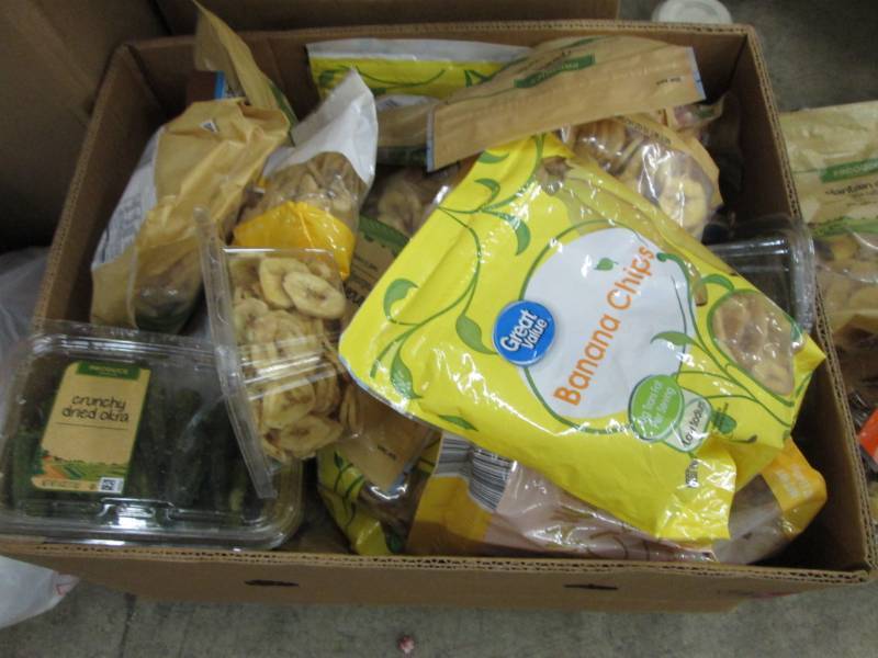 Boxes of Assorted Snacks & Food Ite...