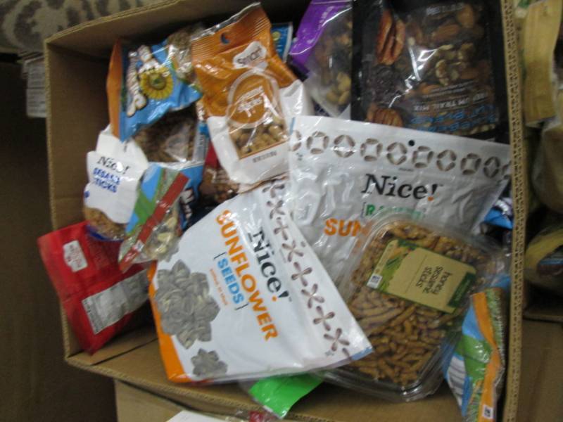 Boxes of Assorted Snacks & Food Ite...