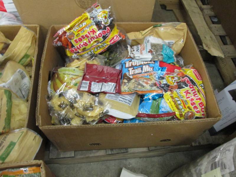 Boxes of Assorted Snacks & Food Ite...