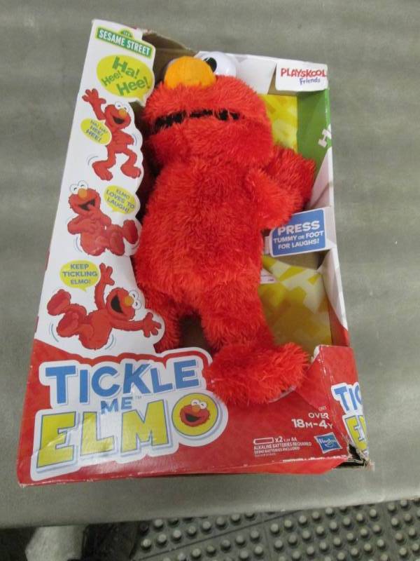 Tickle Me Elmo- tested...