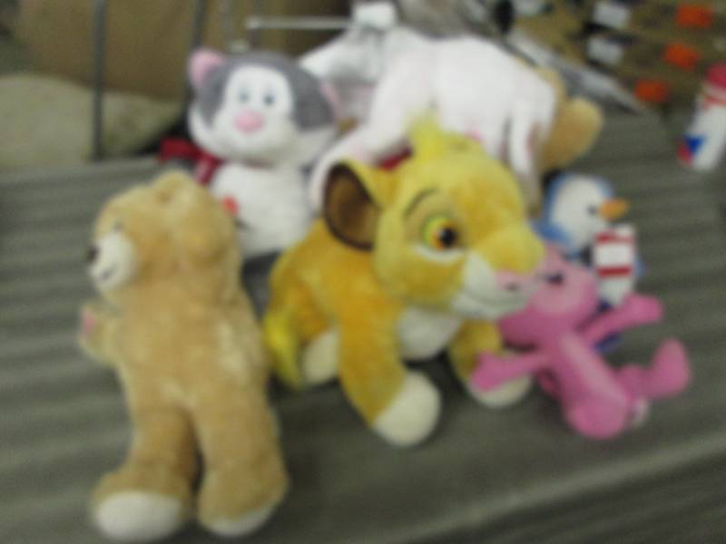 Lot of 7 Assorted Plush...