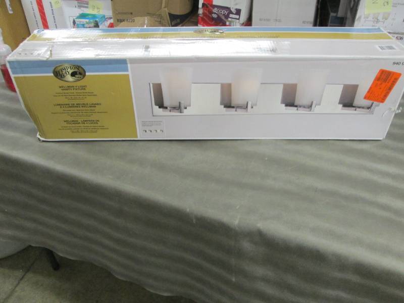 Hampton Bay Wellman 4-Light Polishe...