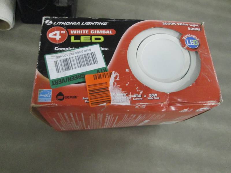 Lithonia Lighting 4 in. Matte White...