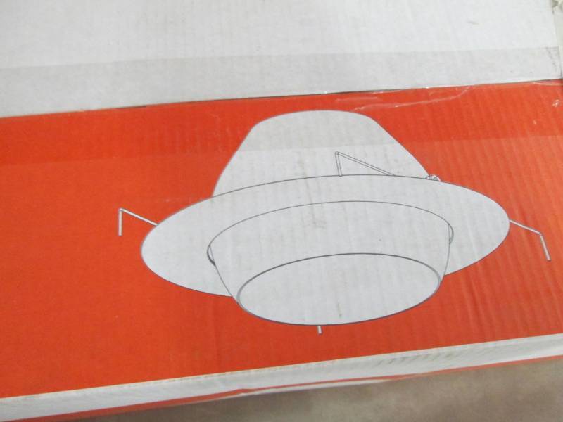 Commercial Electric 6 in. R30 White...