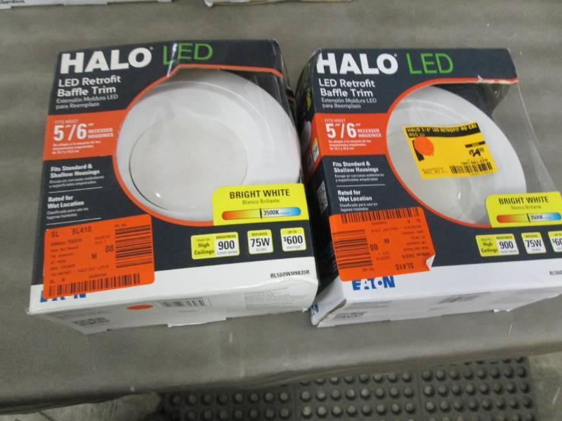 Lot of 2 Halo RL 5 in. and 6 in. Wh...