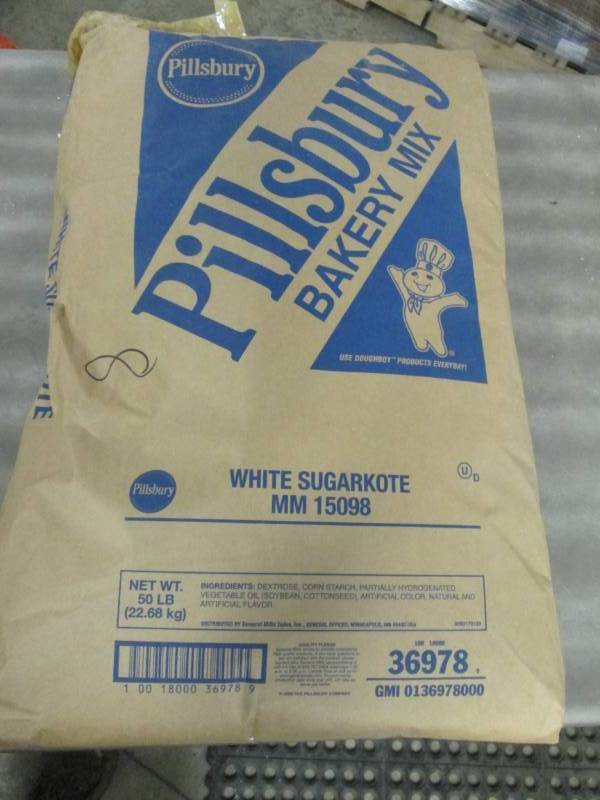 50 lb.Pillsbury Bakery Mix White Su...