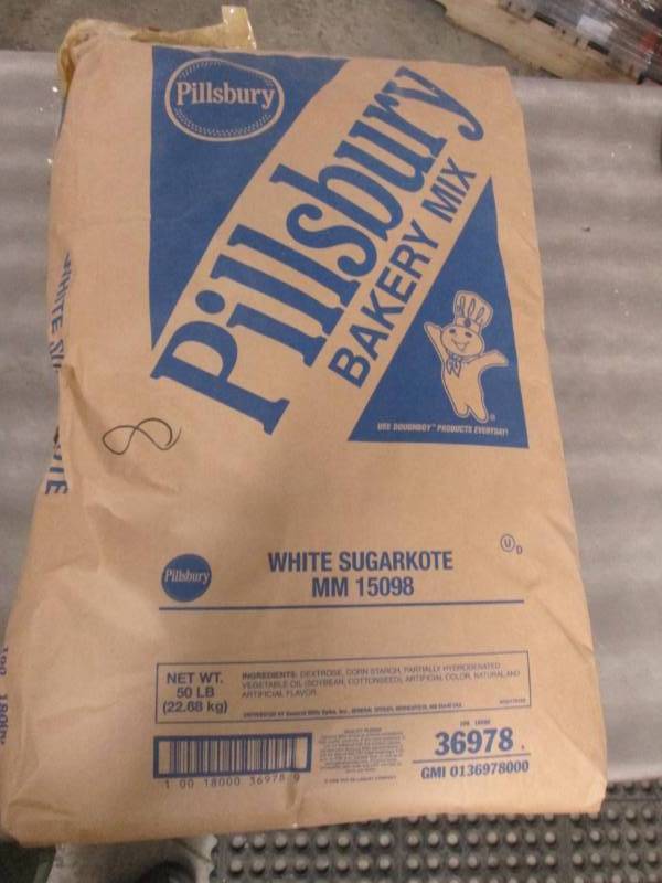 50 lb.Pillsbury Bakery Mix White Su...