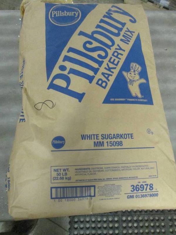 50 lb.Pillsbury Bakery Mix White Su...