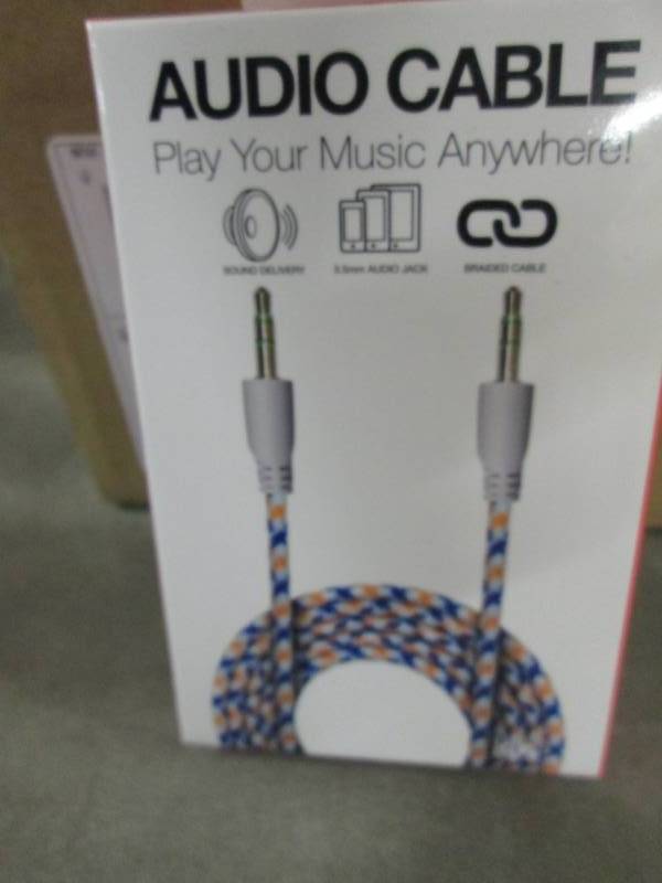 Box of 12 - Gems Audio Cable 3 ft...