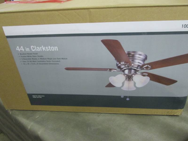 Clarkston 44 in. Indoor Brushed Nic...