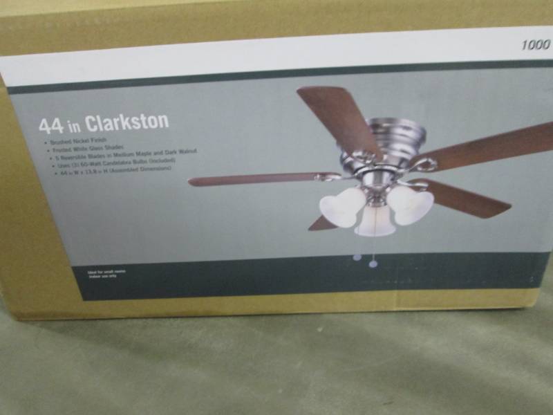 Clarkston 44 in. Indoor Brushed Nic...