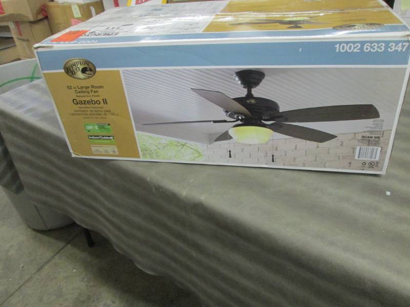Hampton Bay Gazebo 52 in. LED Indoo...