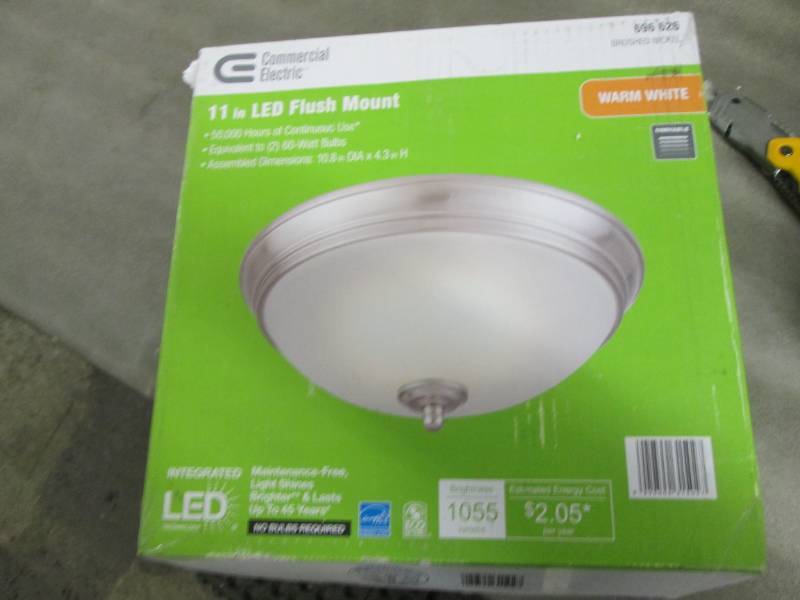 Commercial Electric 11 in. 60-Watt ...