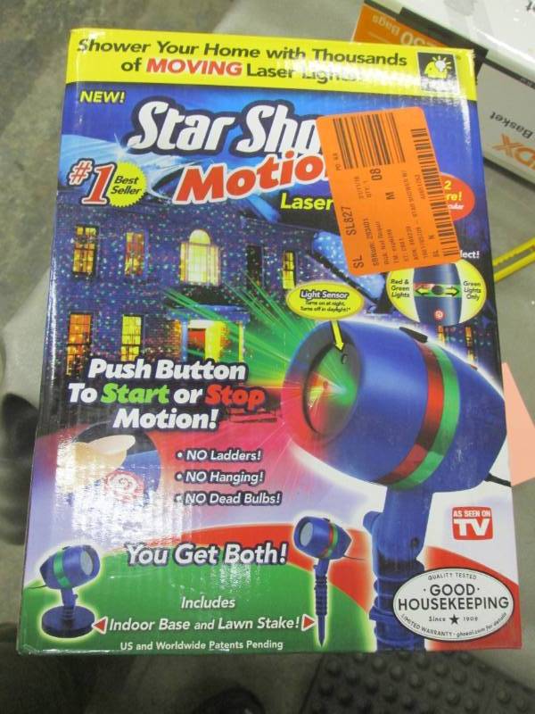 Star Shower Motion Laser Light Proj...
