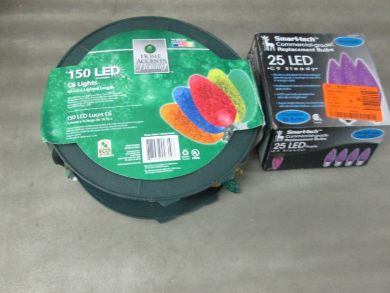 2 Lots of LED Lights- some globes m...