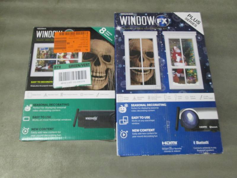 Lot of 2 Window Projectors...