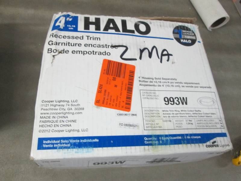 Halo 993 Series 4 in. White Recesse...