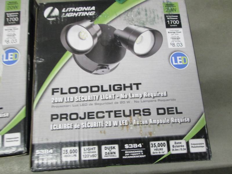Lot of 2 Lithonia Lighting OVFL Adj...