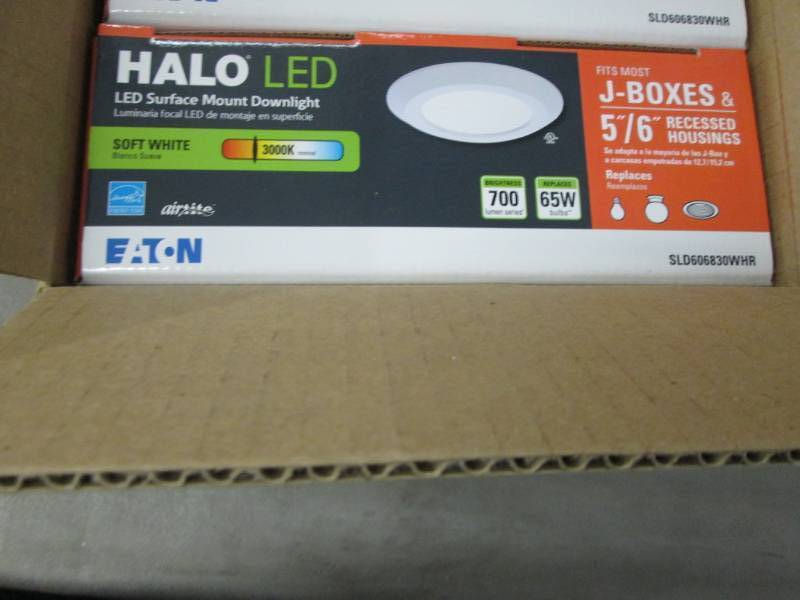Lot of 2 - 5 in. and 6 in. Matte Wh...