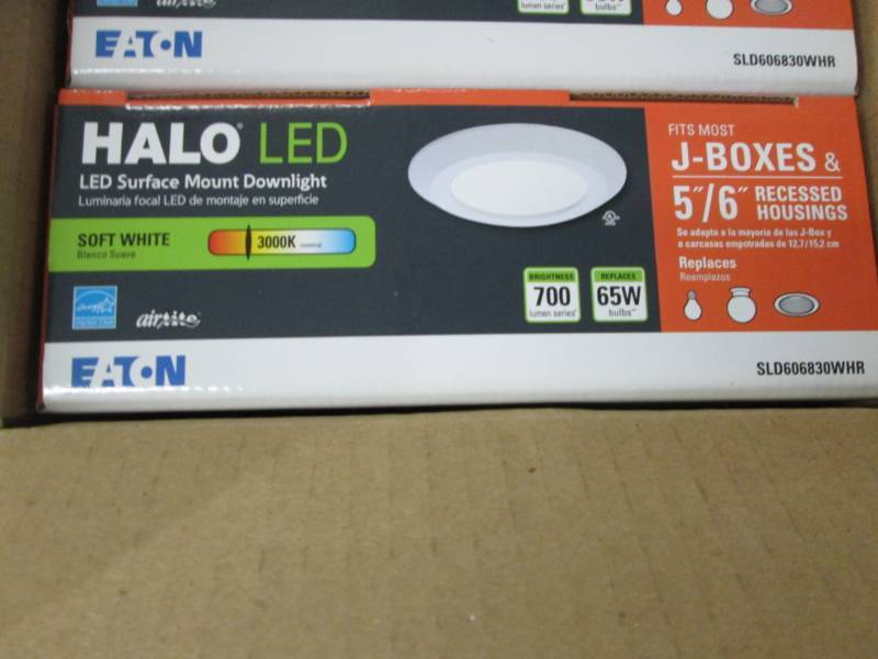 Lot of 2 - 5 in. and 6 in. Matte Wh...