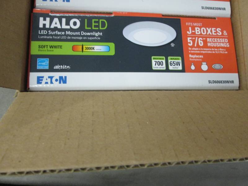 Lot of 2 - 5 in. and 6 in. Matte Wh...