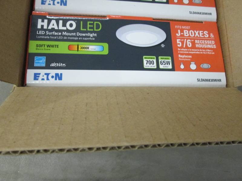 Lot of 2 - 5 in. and 6 in. Matte Wh...