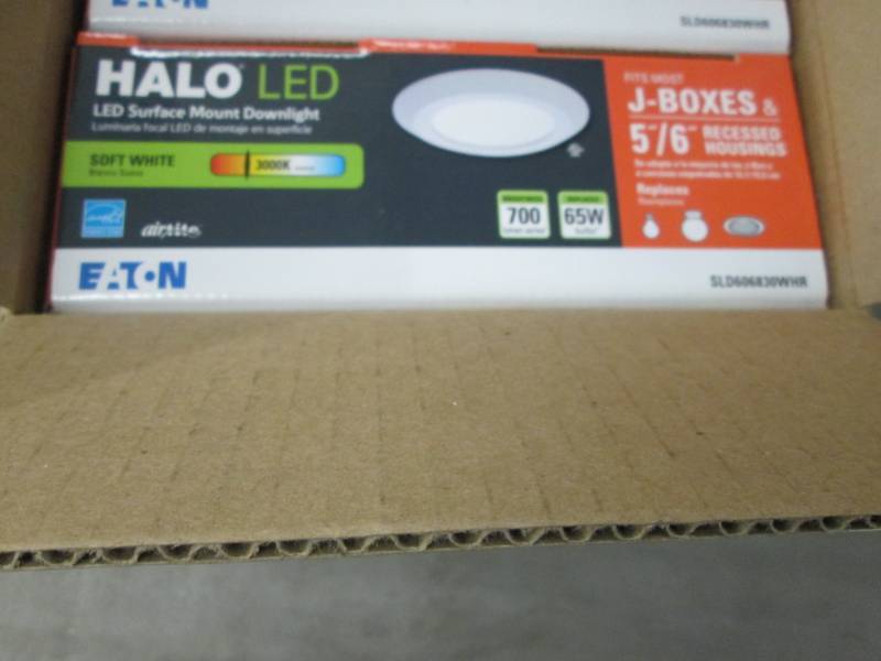 Lot of 2 - 5 in. and 6 in. Matte Wh...