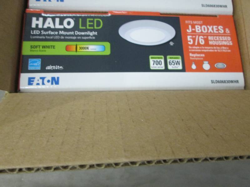 Lot of 2 - 5 in. and 6 in. Matte Wh...