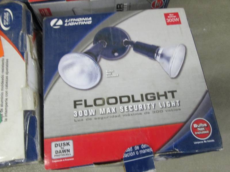 Lot of 5 Lithonia Lighting 2-Light ...