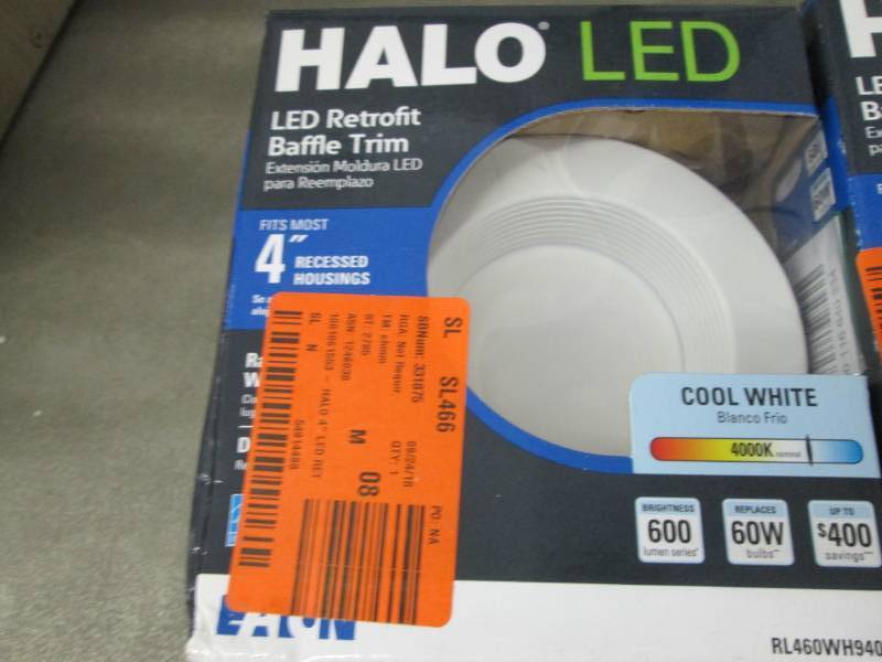 Lot of 3 Halo RL 4 inch Recessed LE...