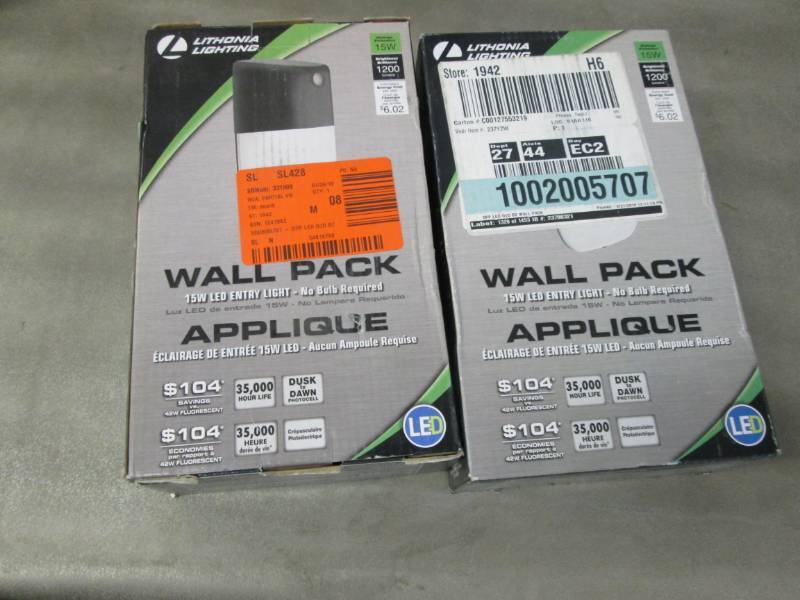 Lot of 2 Lithonia Lighting Dusk to ...
