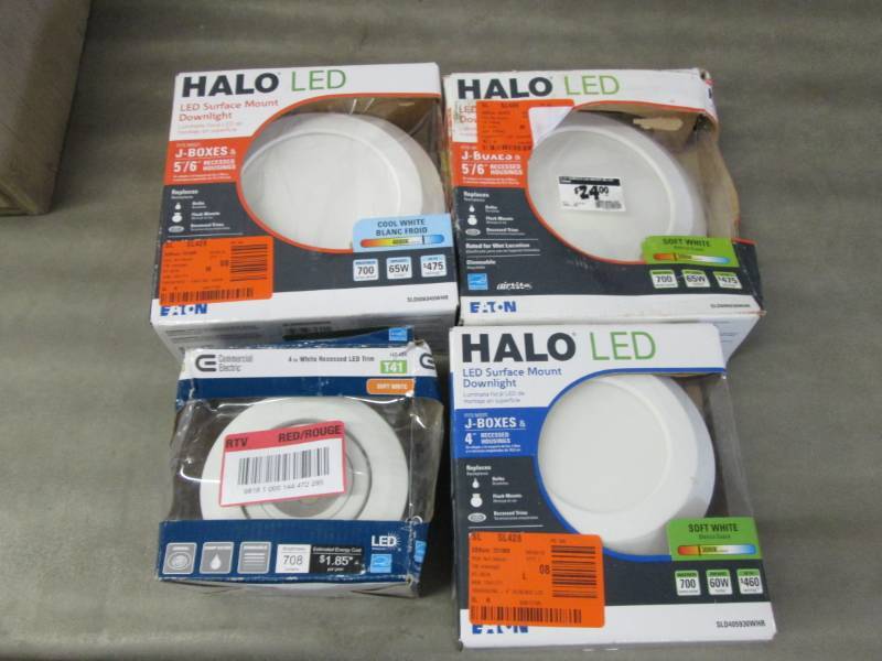 Lot of 4 Assorted Mounts & Trims- s...