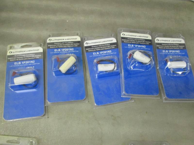 Lot of 5 Lithonia Lighting ELB 1P20...