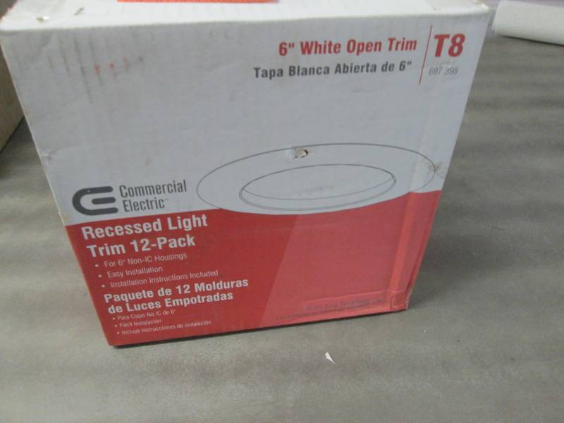Commercial Electric 6 inch R40 Whit...