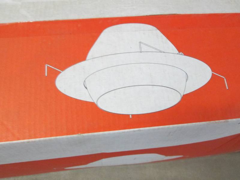 Commercial Electric 6 in. R30 White...