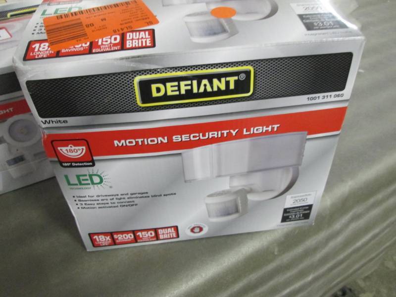 Defiant 180 Degree White LED Motion...