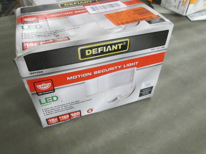 Defiant 180 Degree White LED Motion...