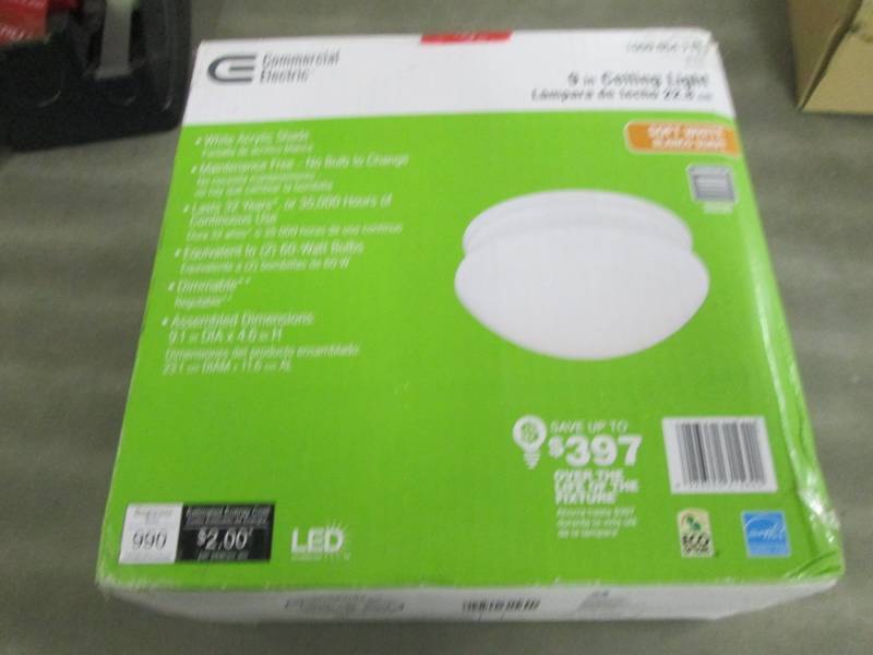 Commercial Electric 9 in. 60-Watt E...